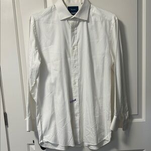 Faconnable Elegant White Dress Shirt